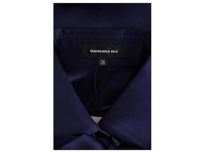 Barbara Bui Camisa de seda morada Púrpura - vista 6