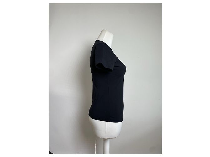 T-shirt in cotone vintage Fendi nera Nero - vista 6