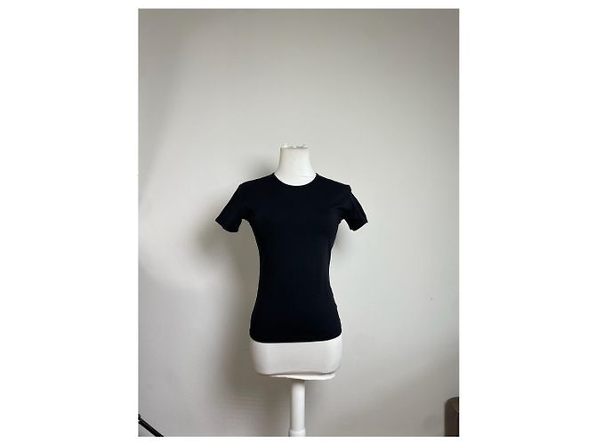 T-shirt in cotone vintage Fendi nera Nero - vista 8