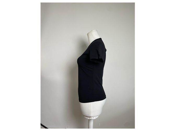 T-shirt in cotone vintage Fendi nera Nero - vista 9