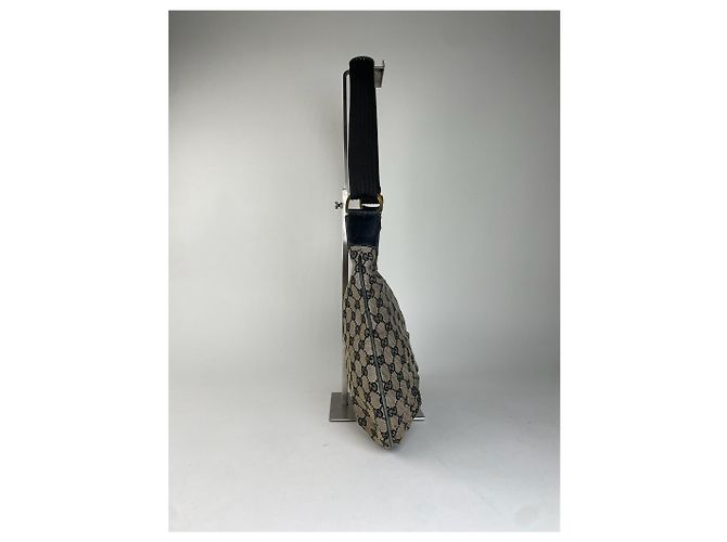 Vintage Gucci Canvas Hobo Bag Braun - Ansicht 5