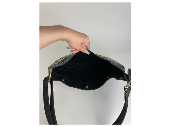 Vintage Gucci Canvas Hobo Bag Braun - Ansicht 7