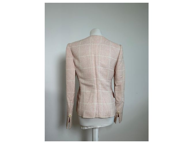 Vintage Dior Wool Jacket Pink - view 3