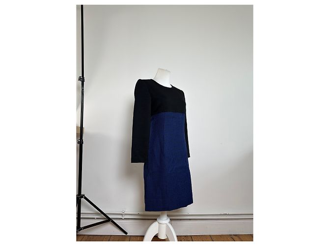 Vintage Givenchy Wollkleid Schwarz - Ansicht 10