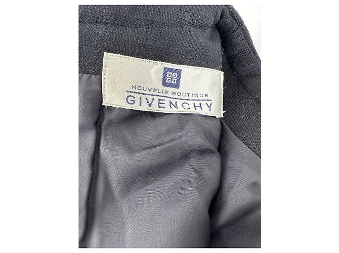 Vintage Givenchy Wollkleid Schwarz - Ansicht 3