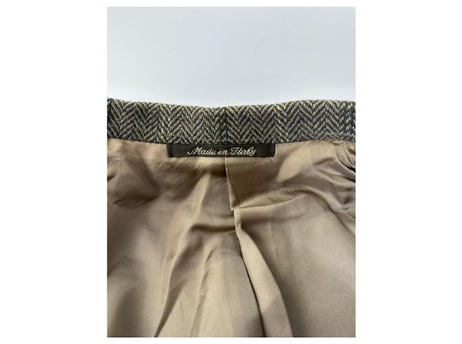 Vintage Givenchy Wollblazer Braun - Ansicht 11