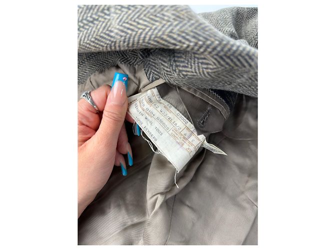 Vintage Givenchy Wollblazer Braun - Ansicht 6
