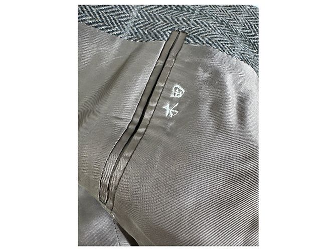 Vintage Givenchy Wollblazer Braun - Ansicht 8