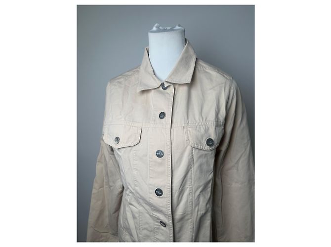 Vintage Aigner Baumwolljacke Beige - Ansicht 11