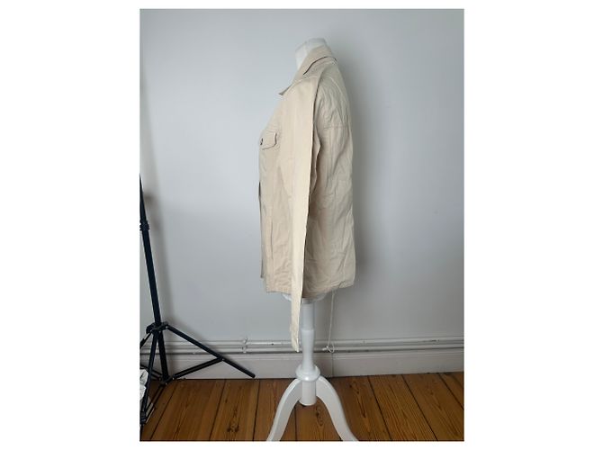 Vintage Aigner Baumwolljacke Beige - Ansicht 2