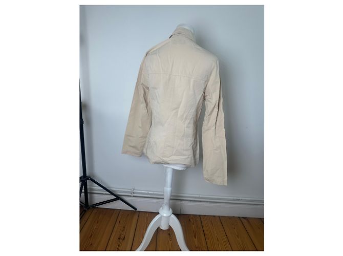Vintage Aigner Baumwolljacke Beige - Ansicht 3