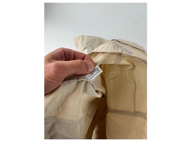 Vintage Aigner Baumwolljacke Beige - Ansicht 9