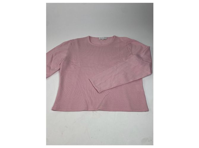Suéter de algodón acanalado Dior Rosa - vista 5