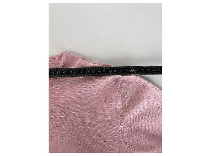 Suéter de algodón acanalado Dior Rosa - vista 7