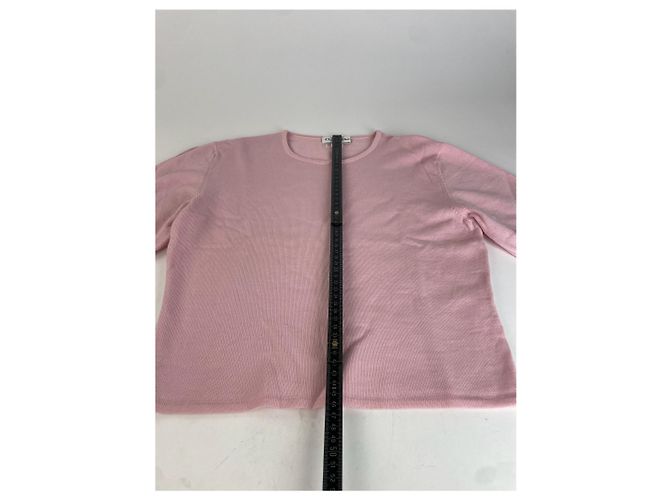 Suéter de algodón acanalado Dior Rosa - vista 9