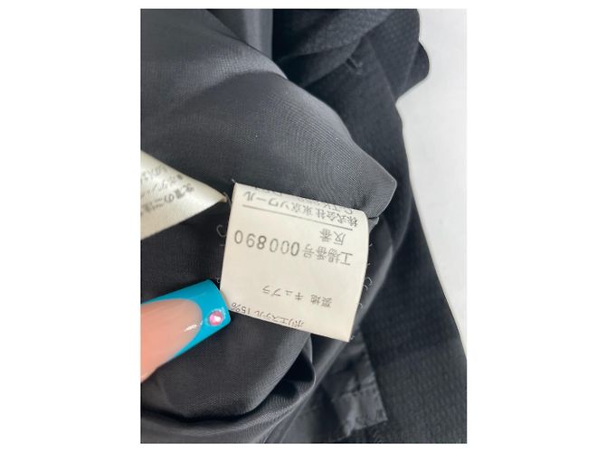 Givenchy Maxi-Kleid in Schwarz mit seitlichen Knopfdetails - Ansicht 5
