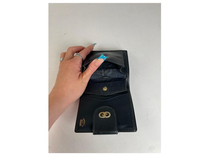 Gucci GG Canvas Kartenetui Blau/Beige - Ansicht 6