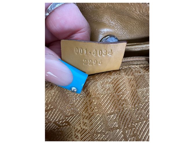 Borsa Hobo Gucci in scamosciato rosa con chiusura a coulisse - vista 4