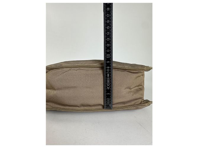 Borsa Hobo in tessuto verde oliva Gucci Accessorio - vista 13