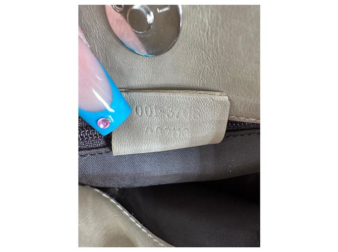 Borsa Hobo in tessuto verde oliva Gucci Accessorio - vista 4