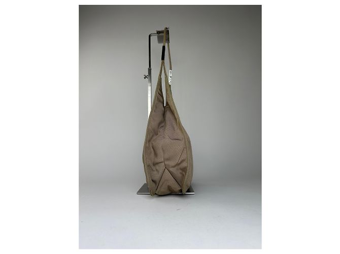 Borsa Hobo in tessuto verde oliva Gucci Accessorio - vista 5