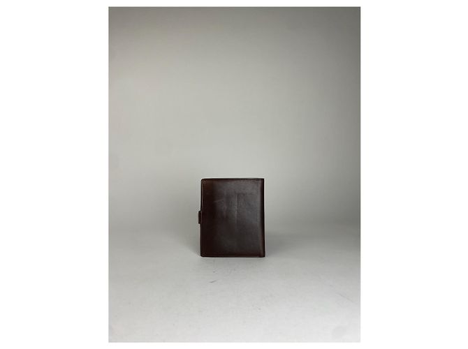 Vintage Loewe Smooth Wallet Brown - view 12