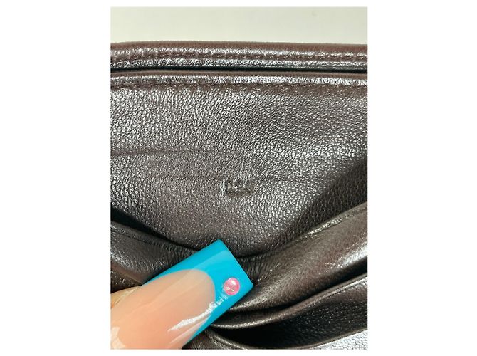 Vintage Loewe Smooth Wallet Brown - view 4