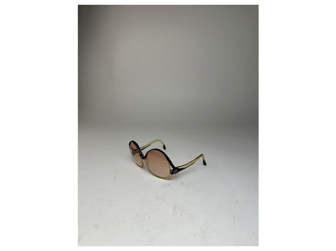Occhiali da sole vintage Balenciaga in acetato nero - vista 11