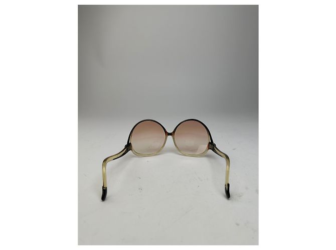 Occhiali da sole vintage Balenciaga in acetato nero - vista 6