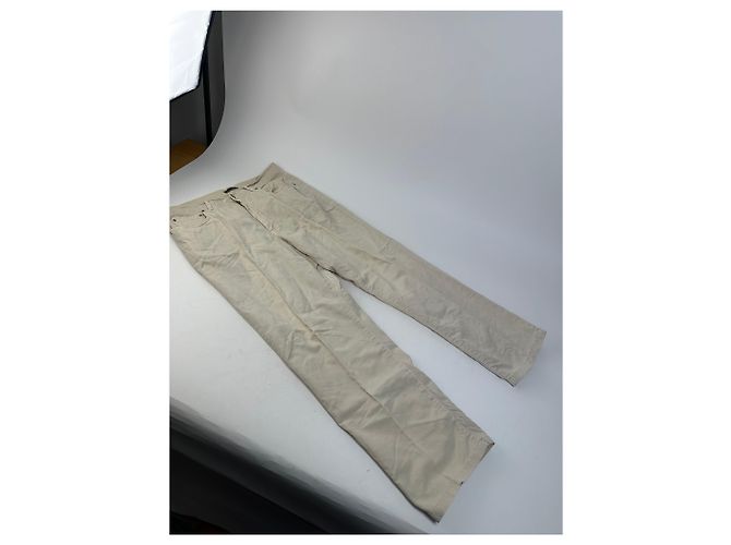 Vintage Loewe Baumwollhose Beige - Ansicht 8