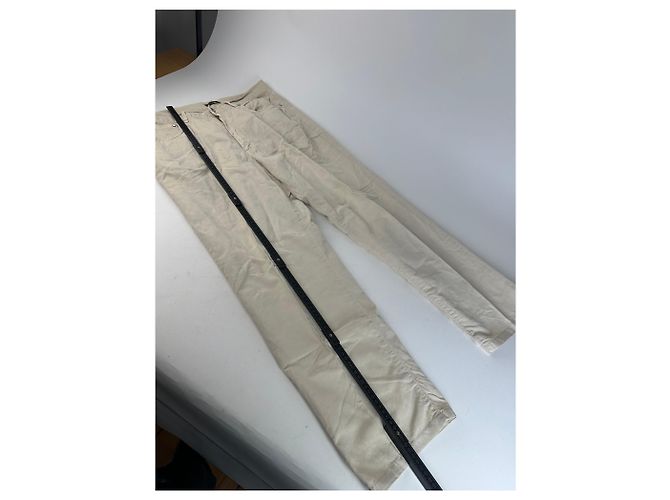 Vintage Loewe Baumwollhose Beige - Ansicht 9