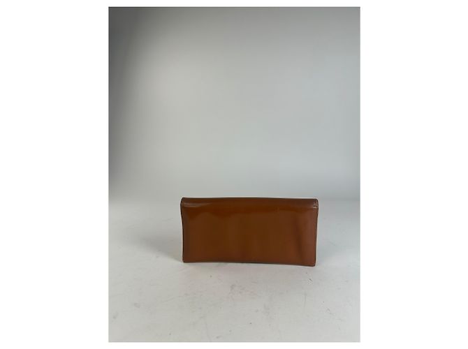 Edge Céline Portafoglio Celine Classic in pelle marrone - vista 14
