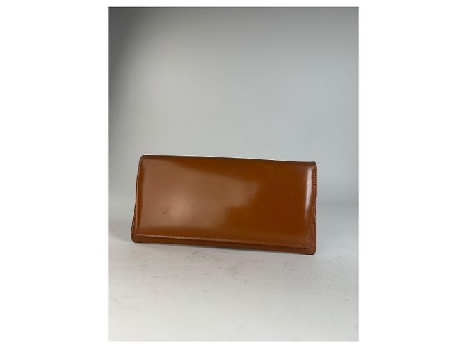 Edge Céline Portafoglio Celine Classic in pelle marrone - vista 7