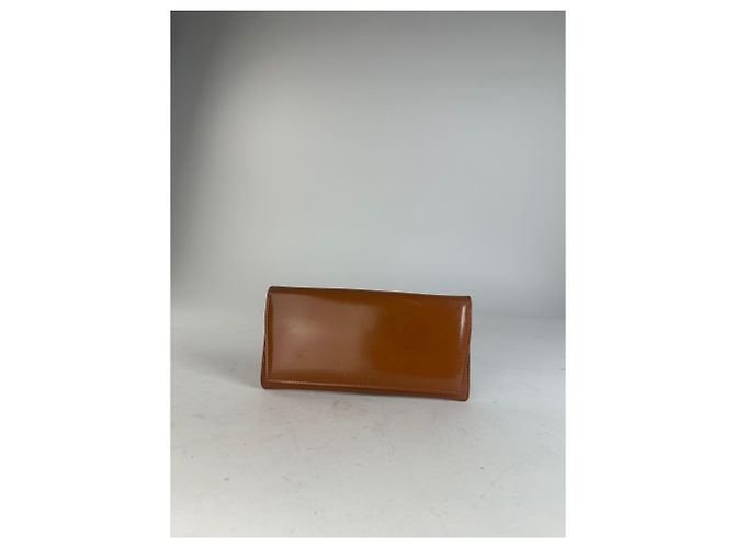 Edge Céline Portafoglio Celine Classic in pelle marrone - vista 9