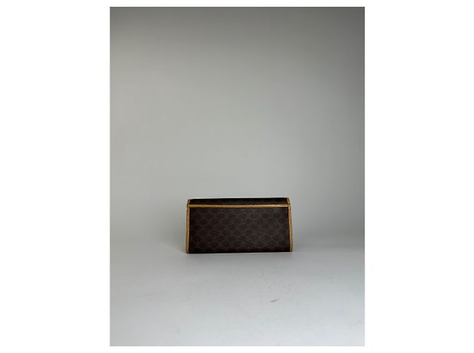 Edge Céline Vintage Celine Smooth Wallet Brown - view 2