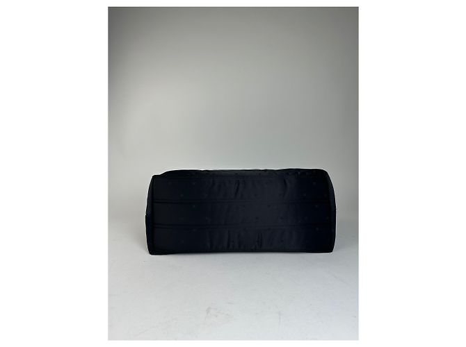 Vintage Courreges Nylon Tote Bag Schwarz - Ansicht 9