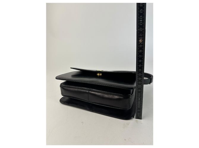 Borsa a tracolla in pelle vintage Givenchy Nero Oro - vista 10
