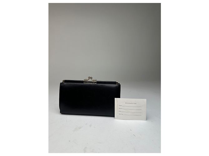 Vintage Dior Leather Wallet Black - view 2