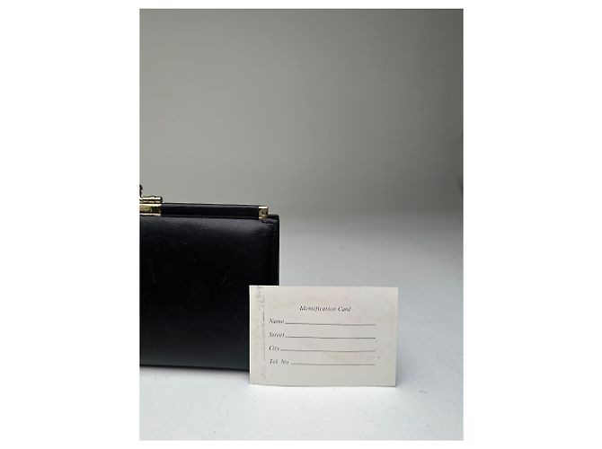 Vintage Dior Leather Wallet Black - view 3