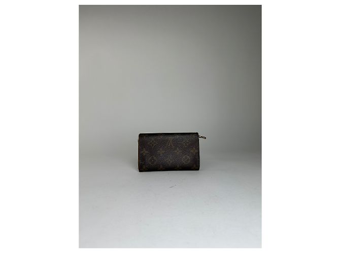 Portafoglio Louis Vuitton in tela Monogram marrone - vista 10