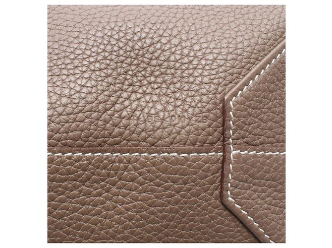 Hermès Borsa Tote Hermes Double Sens 45 Arancione - vista 5