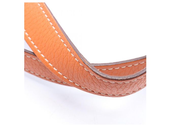 Hermès Borsa Tote Hermes Double Sens 45 Arancione - vista 9