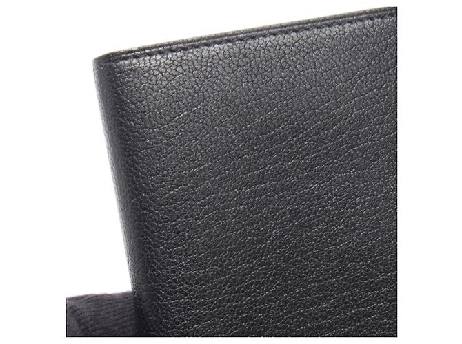Hermès Hermes Iliade Compact Black Tri-fold Wallet - Ansicht 7