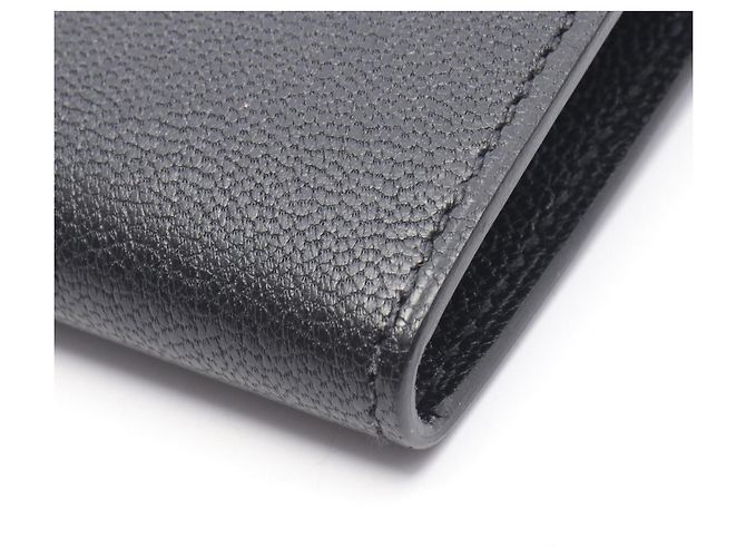 Hermès Hermes Iliade Compact Black Tri-fold Wallet - Ansicht 8