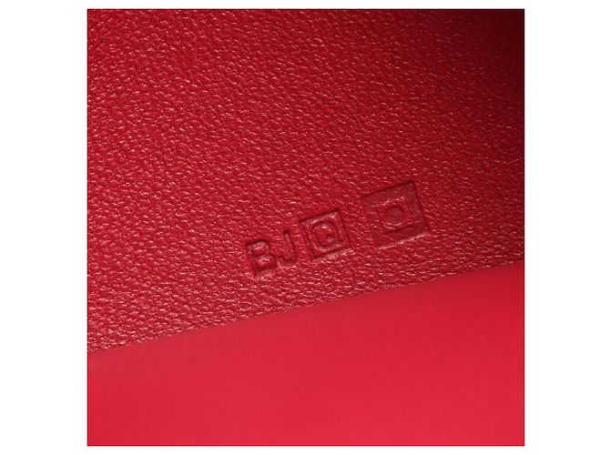 Hermès Portafoglio lungo pieghevole Hermes Dogon GM Duo Ruby Bordò - vista 5