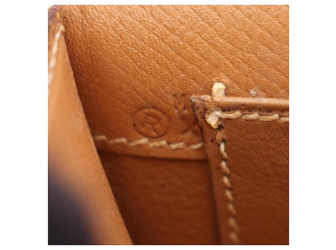 Hermès Borsa a Spalla Hermes Dolly Gold Marrone - vista 5