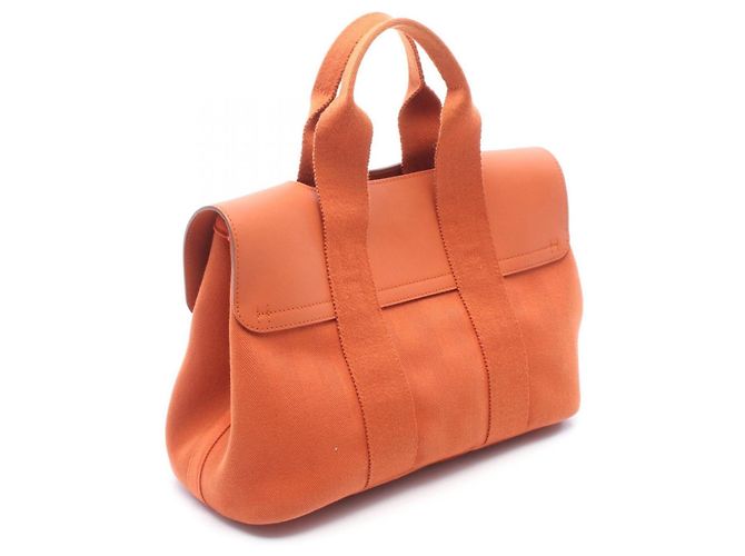 Hermès Borsa Hermes Valparaiso PM Potiron Arancione - vista 2