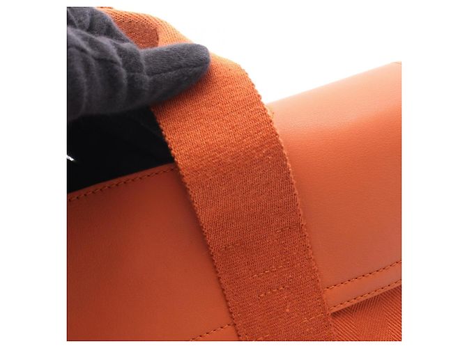 Hermès Borsa Hermes Valparaiso PM Potiron Arancione - vista 7