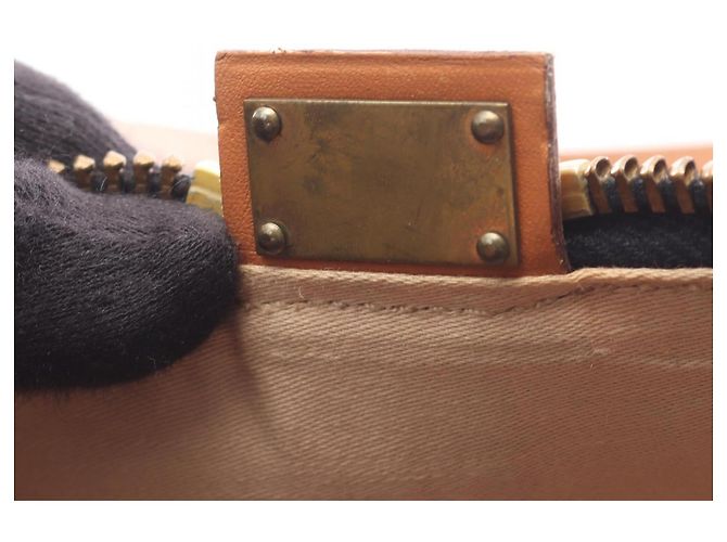 Hermès Borsa a mano Boston Hermes Victoria 43 Marrone Nero - vista 11