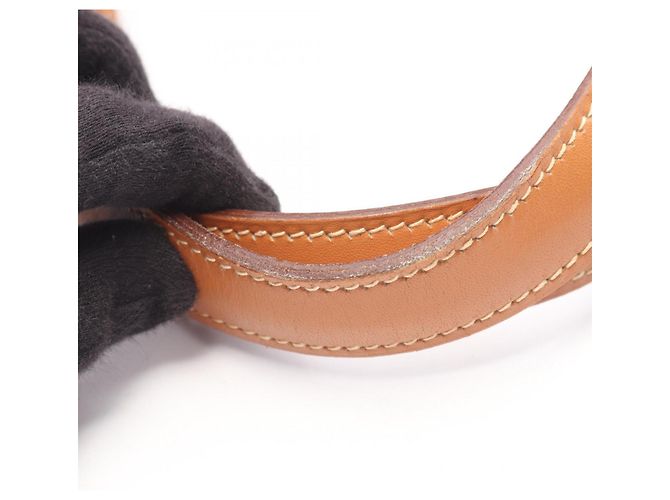Hermès Borsa a mano Boston Hermes Victoria 43 Marrone Nero - vista 12